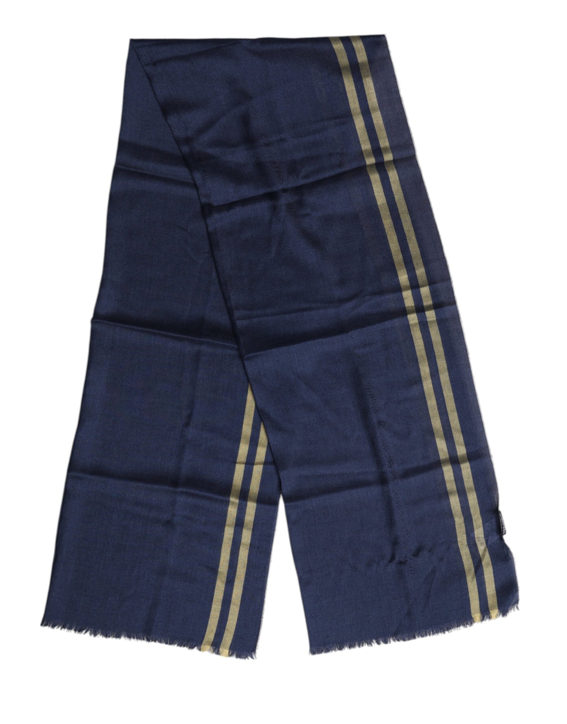 Blauer Kaschmir-Halswärmer, Wickelschal