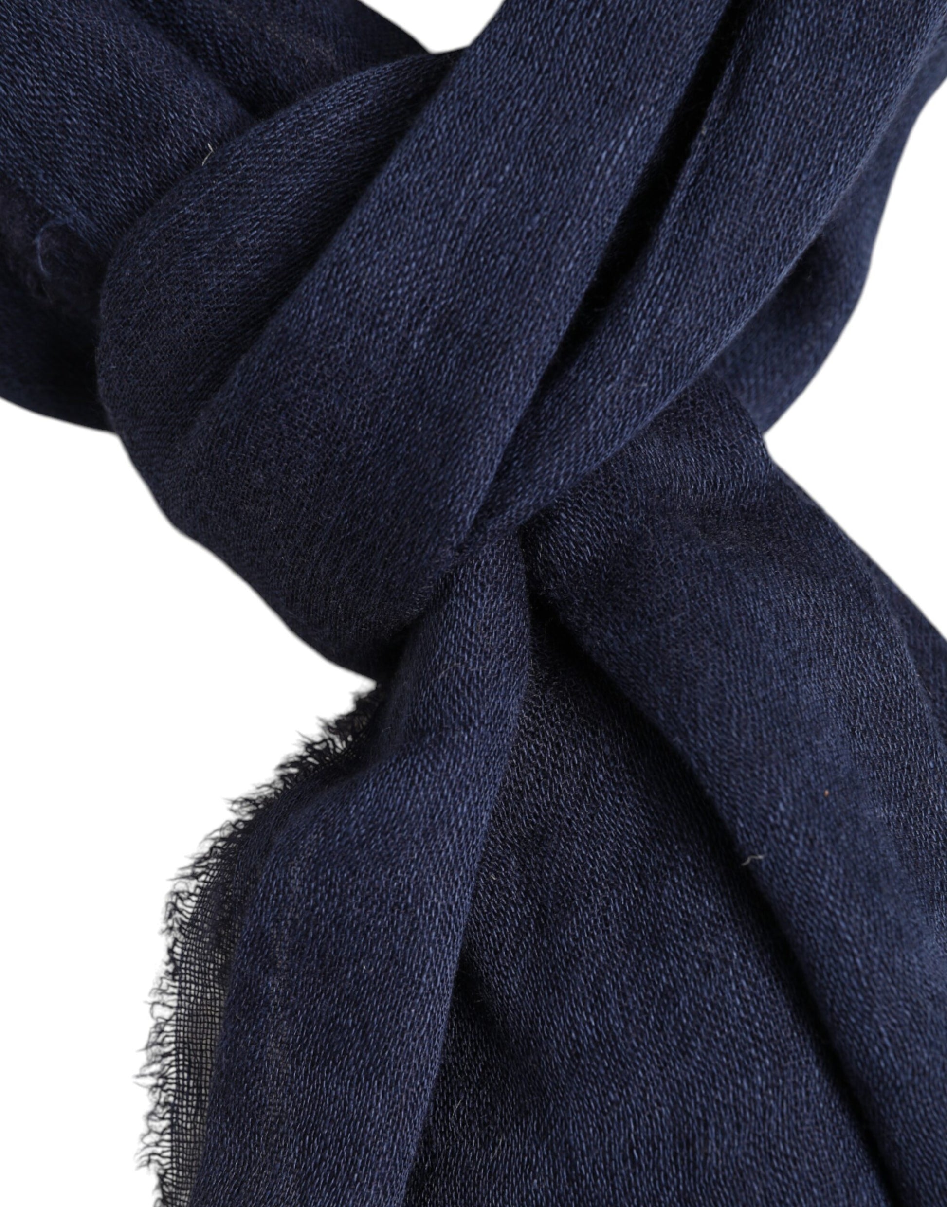 Dunkelblauer Halswärmer Wrap Herren Schal Schal