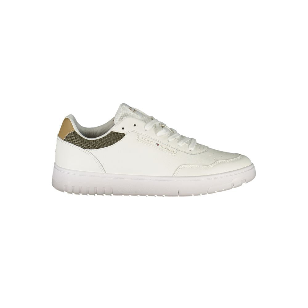 Weiße Leder Herren Sneaker