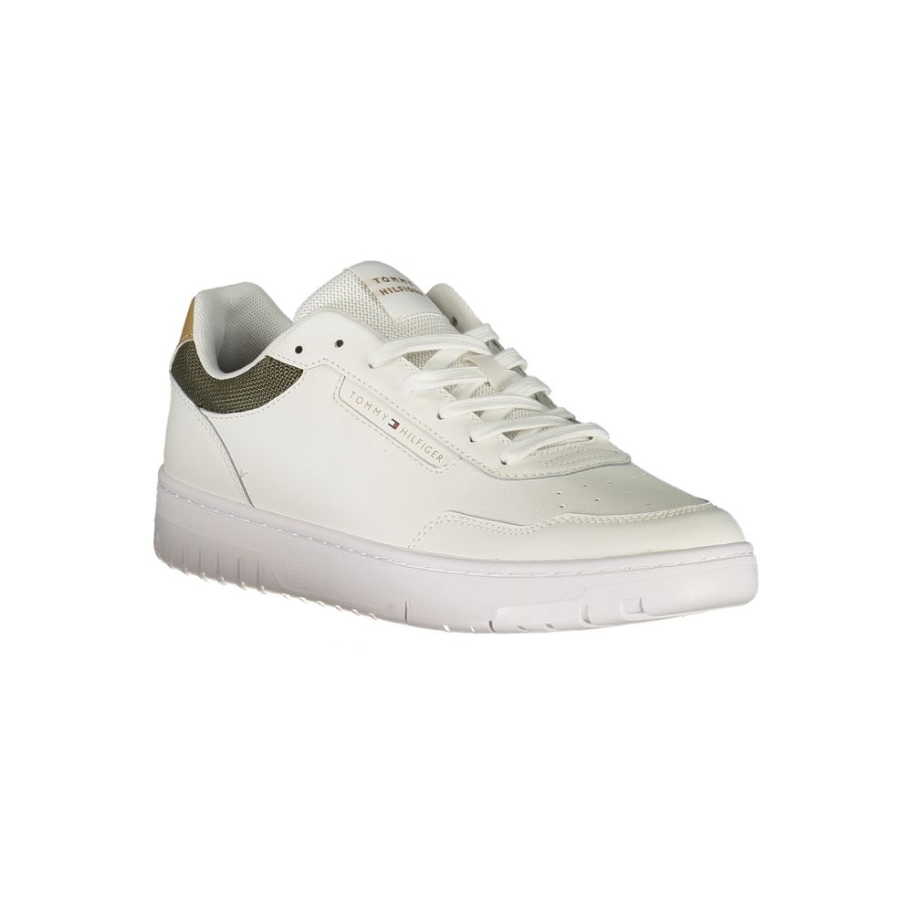 Weiße Leder Herren Sneaker