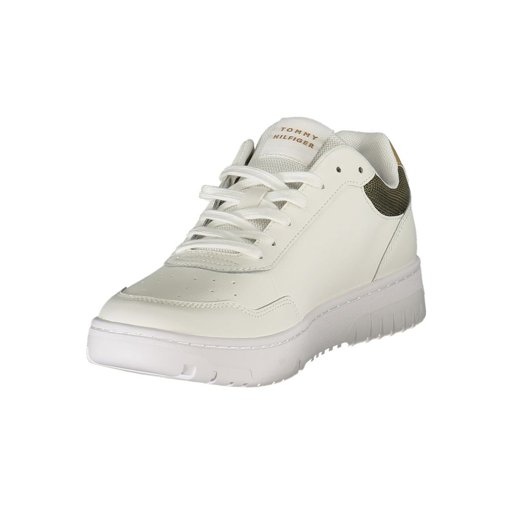 Weiße Leder Herren Sneaker