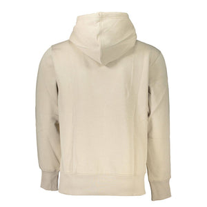 Beigefarbener Baumwollpullover