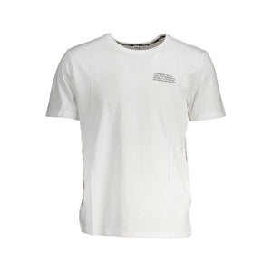 Weißes Baumwoll-T-Shirt
