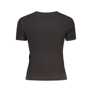 Schwarze Baumwolloberteile und T-Shirts