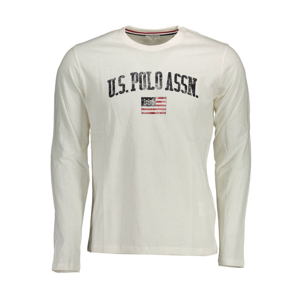 Weißes Baumwoll-T-Shirt