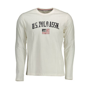 Weißes Baumwoll-T-Shirt