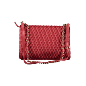 Rote Handtasche aus Polyethylen