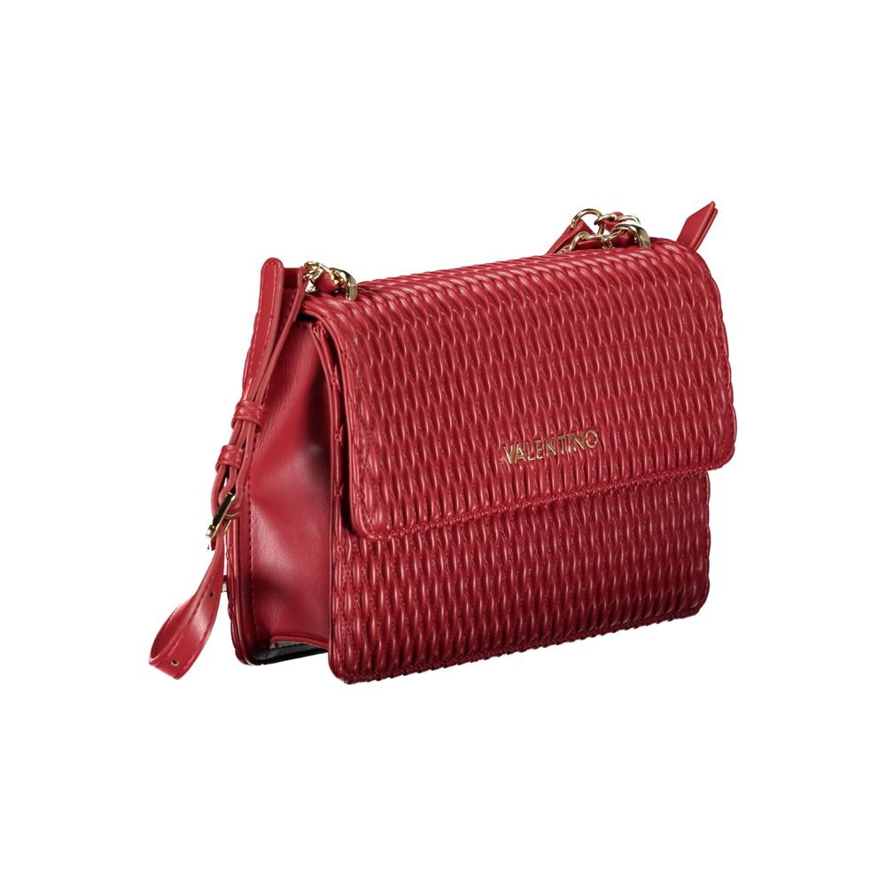 Rote Handtasche aus Polyethylen