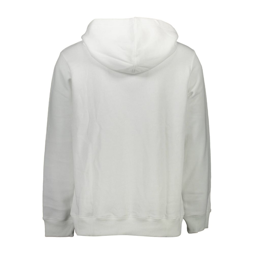 Weißer Baumwollpullover für Herren