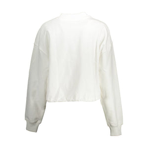 White Cotton Women Sweater