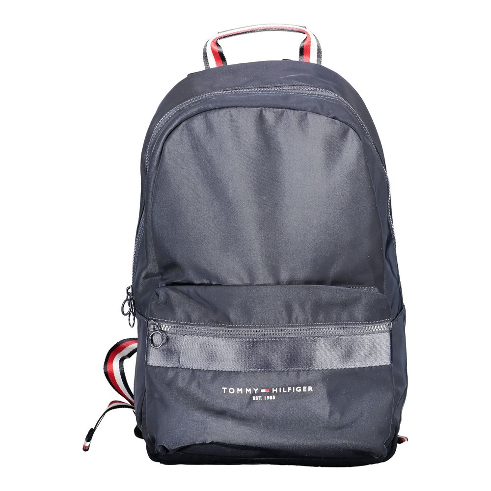 Blauer Polyester-Rucksack