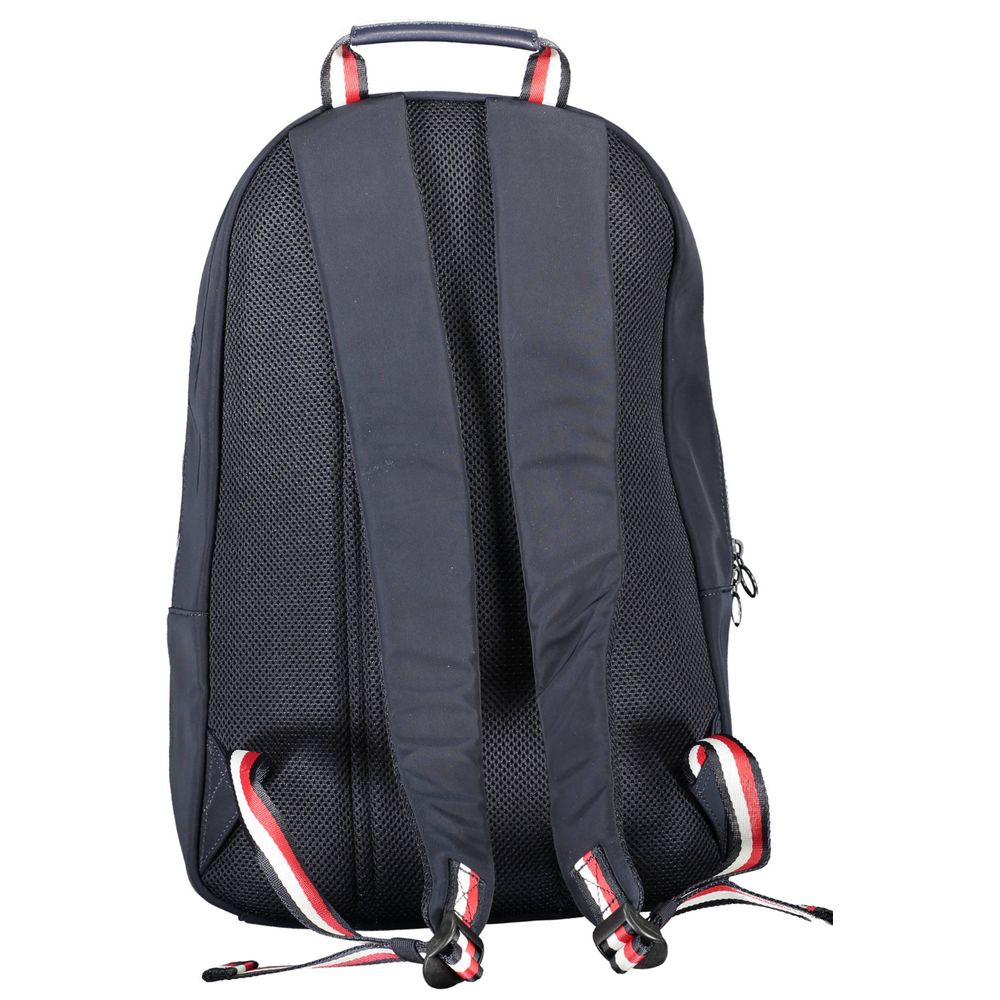 Blauer Polyester-Rucksack