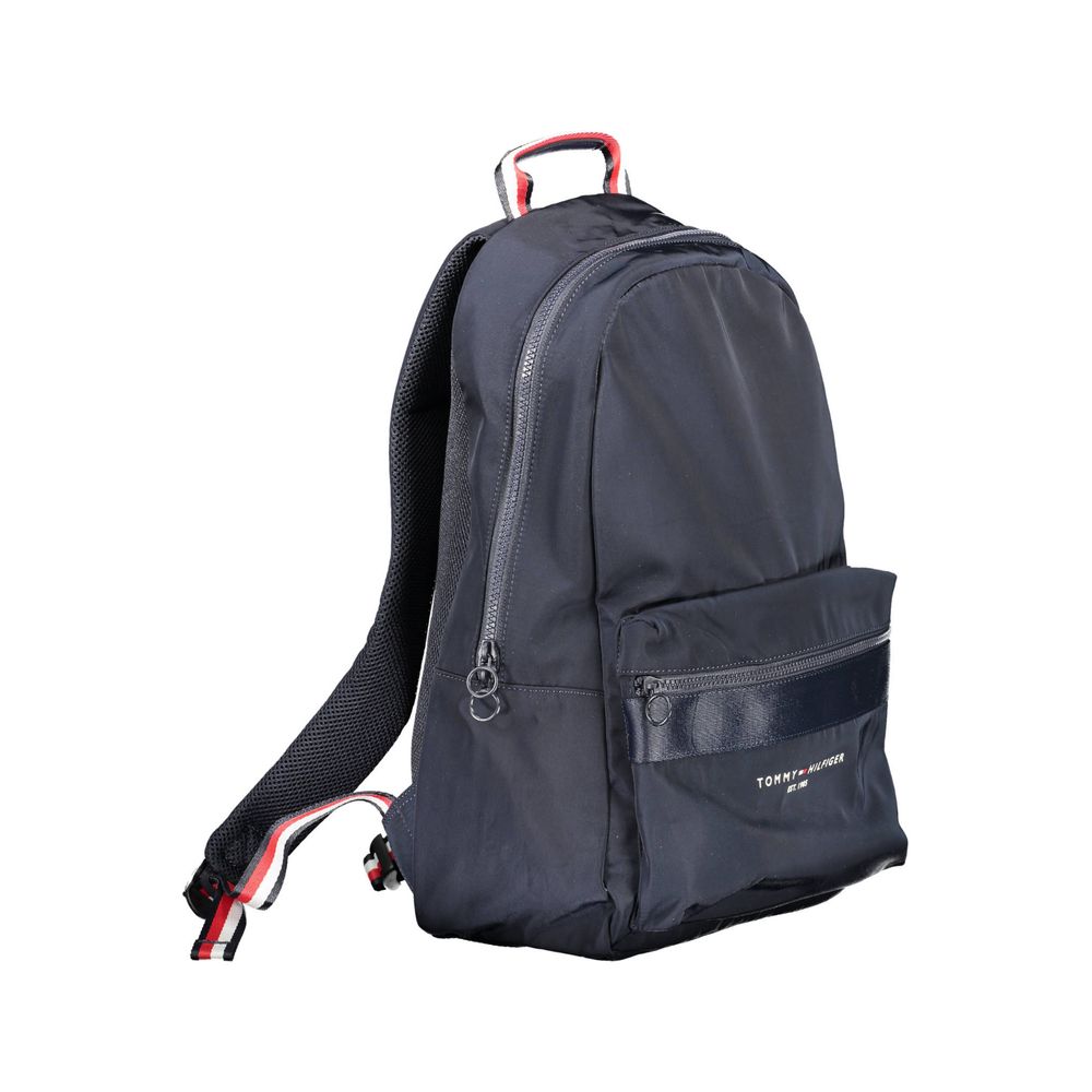 Blauer Polyester-Rucksack