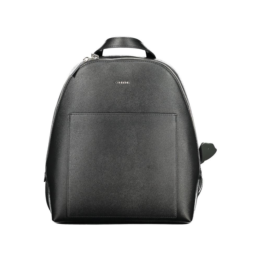 Schwarzer Polyethylen-Rucksack