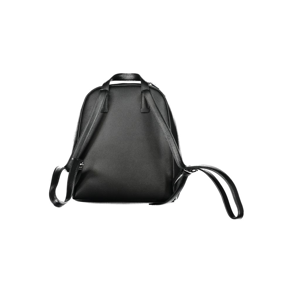 Schwarzer Polyethylen-Rucksack