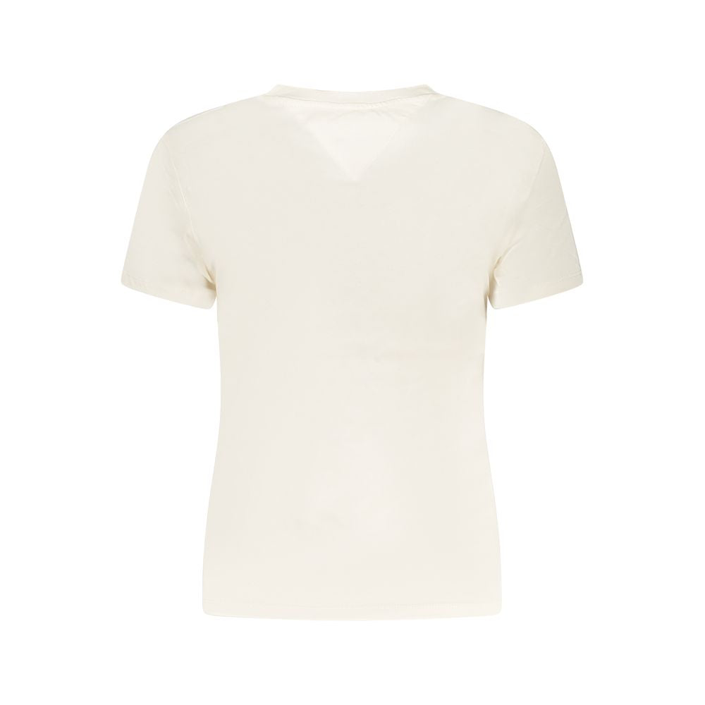 Beige Baumwolloberteile und T-Shirts
