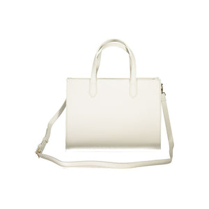 Weiße Handtasche aus Polyethylen