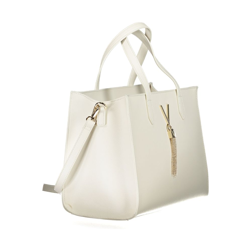 Weiße Handtasche aus Polyethylen