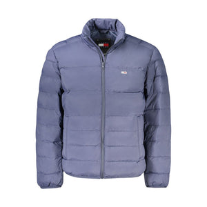 Blaue Polyamidjacke