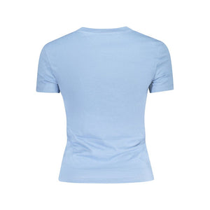 Blaue Baumwolloberteile und T-Shirts