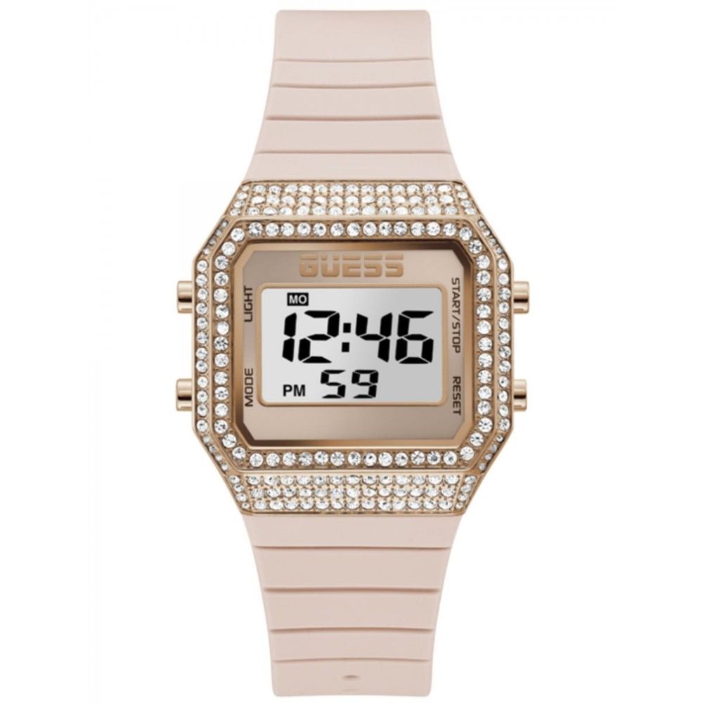 Mehrfarbige Uhr aus Synthetik