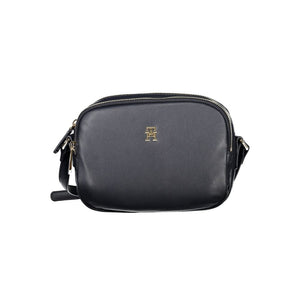Blaue Polyester-Handtasche