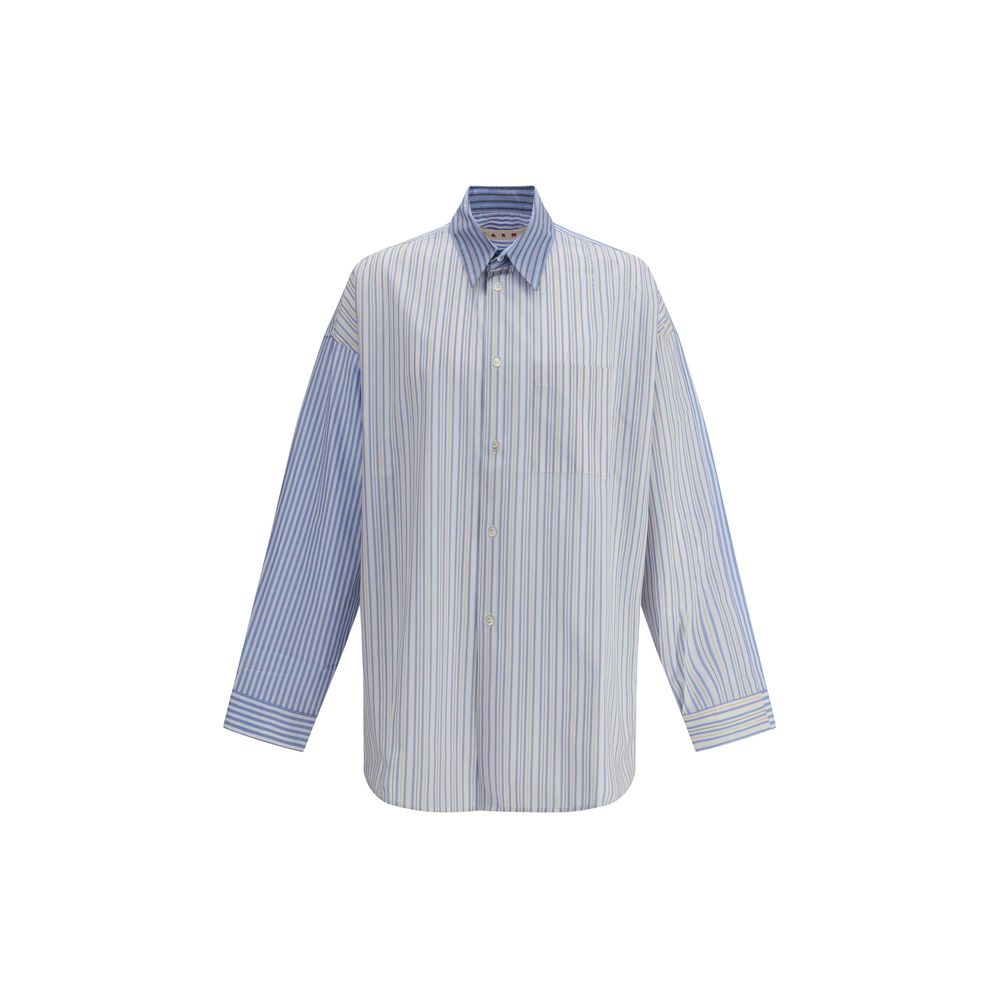Oversize-Hemd mit Streifen