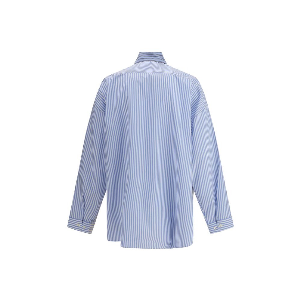 Oversize-Hemd mit Streifen