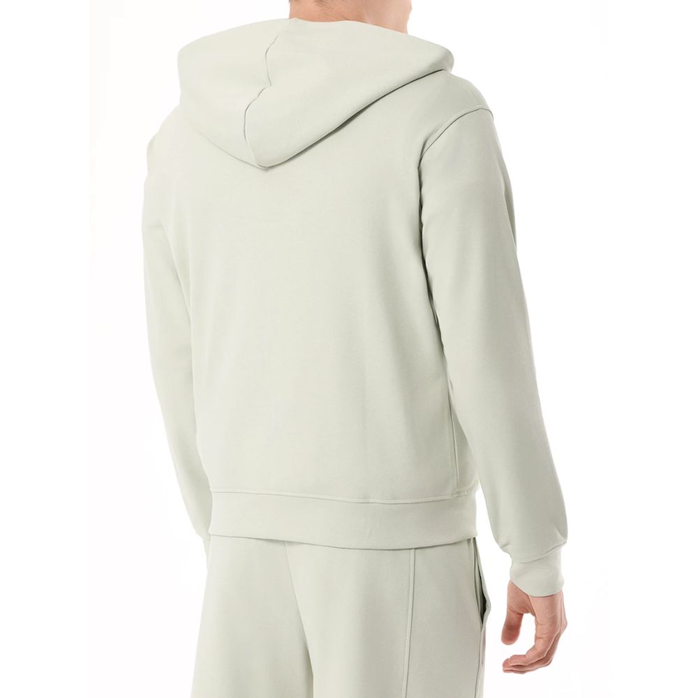 Grüner Baumwollpullover