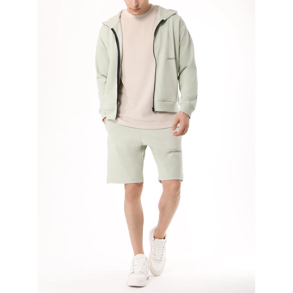 Grüner Baumwollpullover