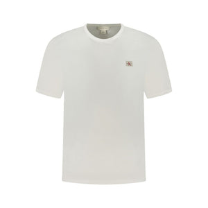Weißes Herren-T-Shirt aus Baumwolle