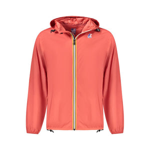 Red Polyamide Men Jacket