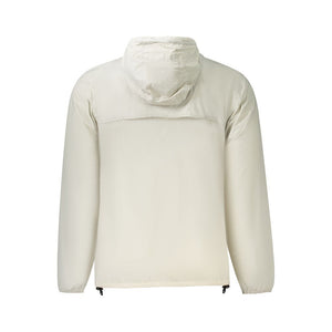 Beige Polyamid Herrenjacke