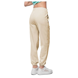 Beige Baumwolljeans &amp; Hose