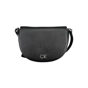 Schwarze Handtasche aus Polyethylen