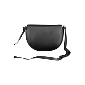 Schwarze Handtasche aus Polyethylen