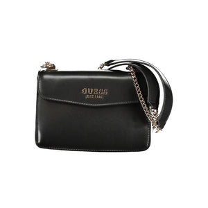 Schwarze Handtasche aus Polyethylen