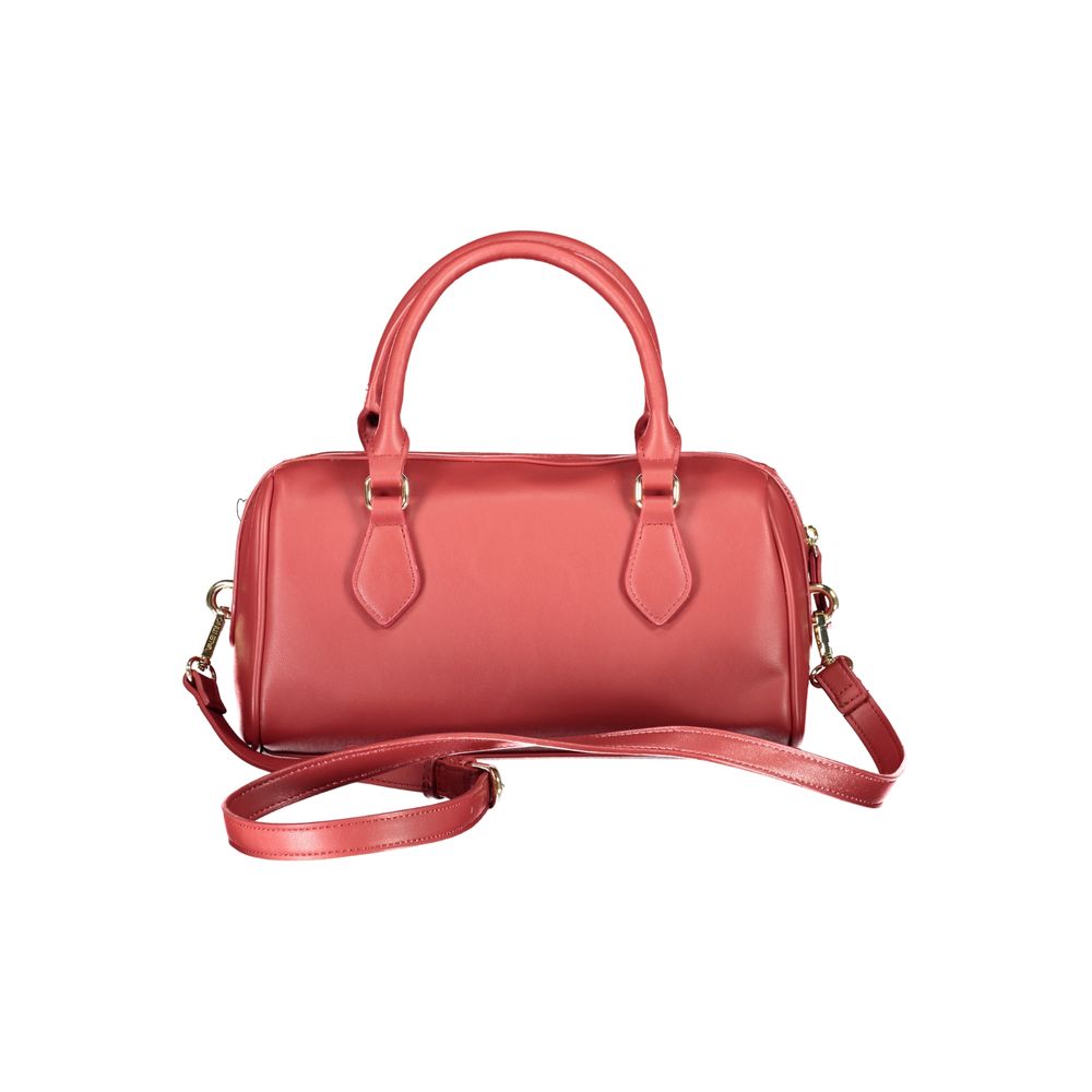 Rote Handtasche aus Polyethylen