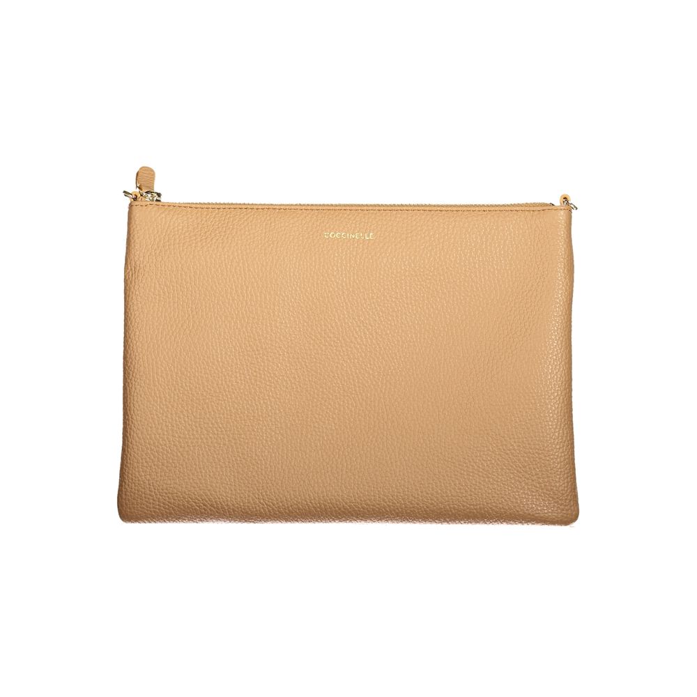 Braune Lederhandtasche