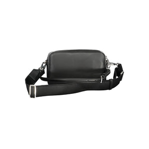 Black Polyester Handbag