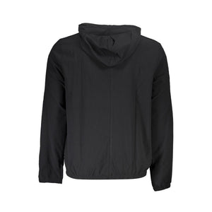 Schwarzer Polyesterpullover