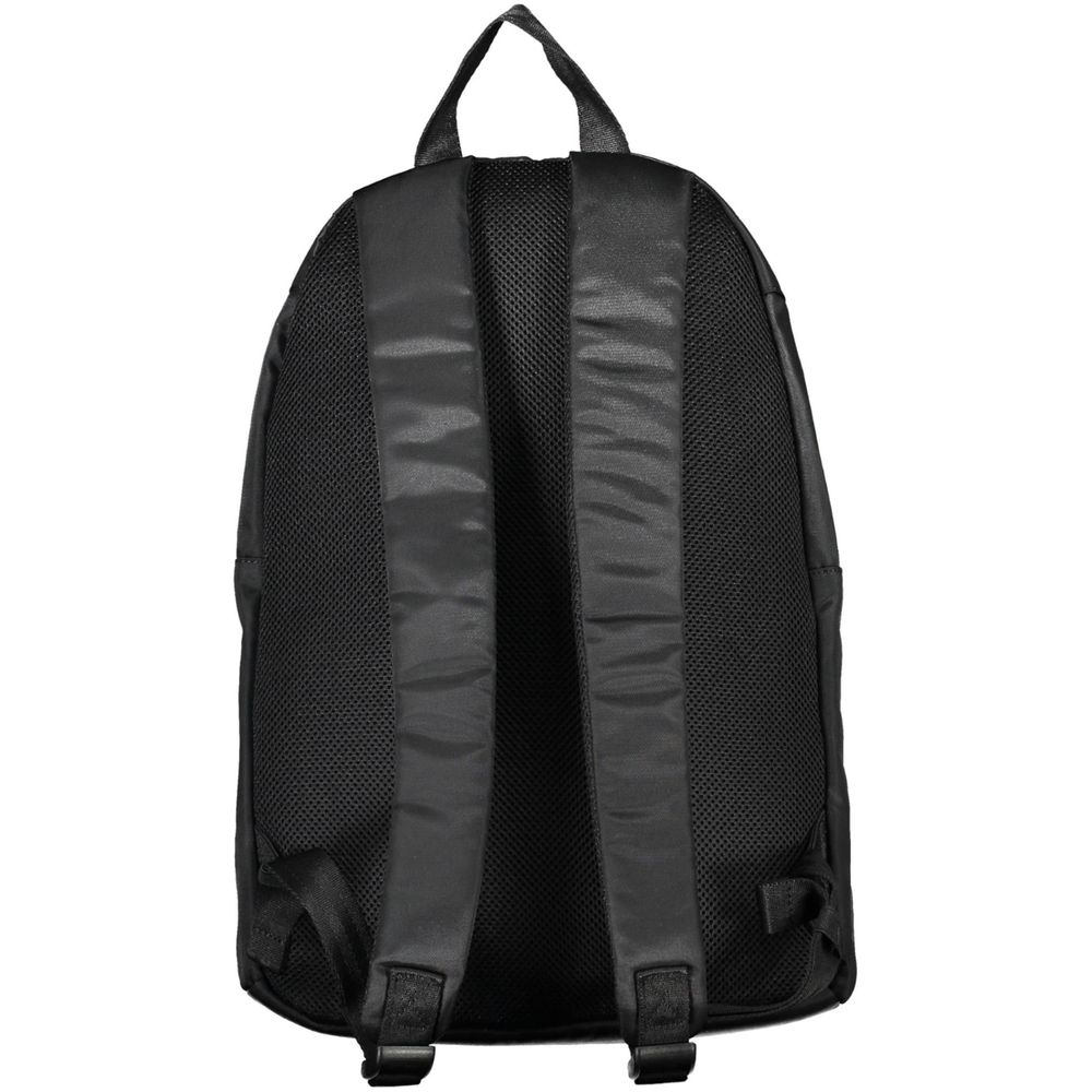 Schwarzer Polyester-Rucksack