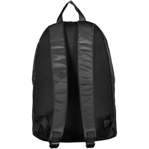Schwarzer Polyester-Rucksack