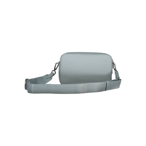 Blaue Polyester-Handtasche