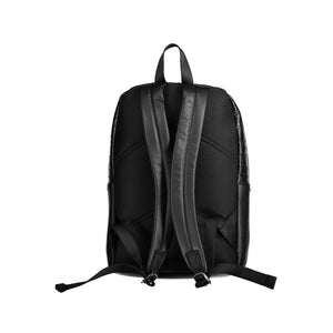 Schwarzer Polyester-Rucksack