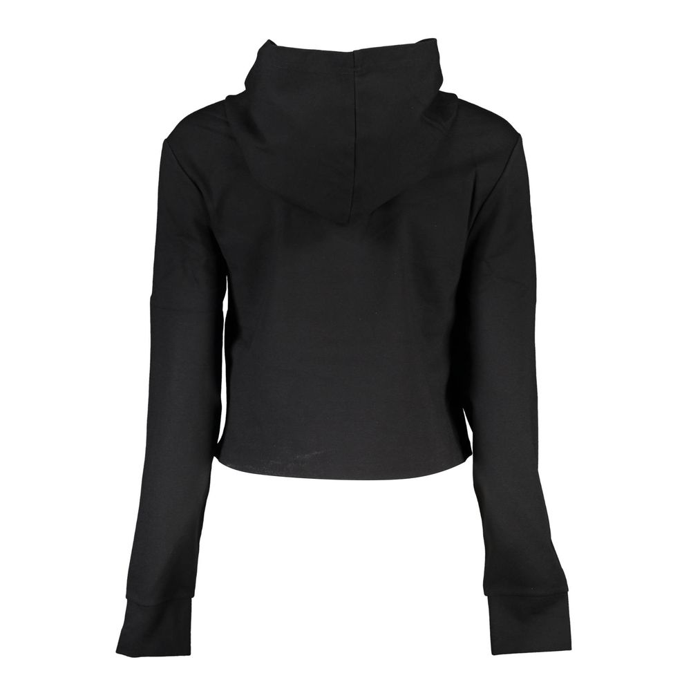 Schwarzer Elastanpullover