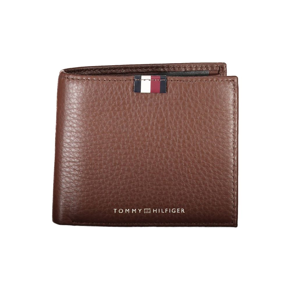 Braune Lederbrieftasche