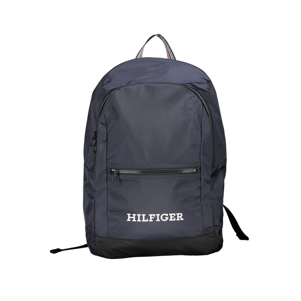 Blauer Polyester-Rucksack