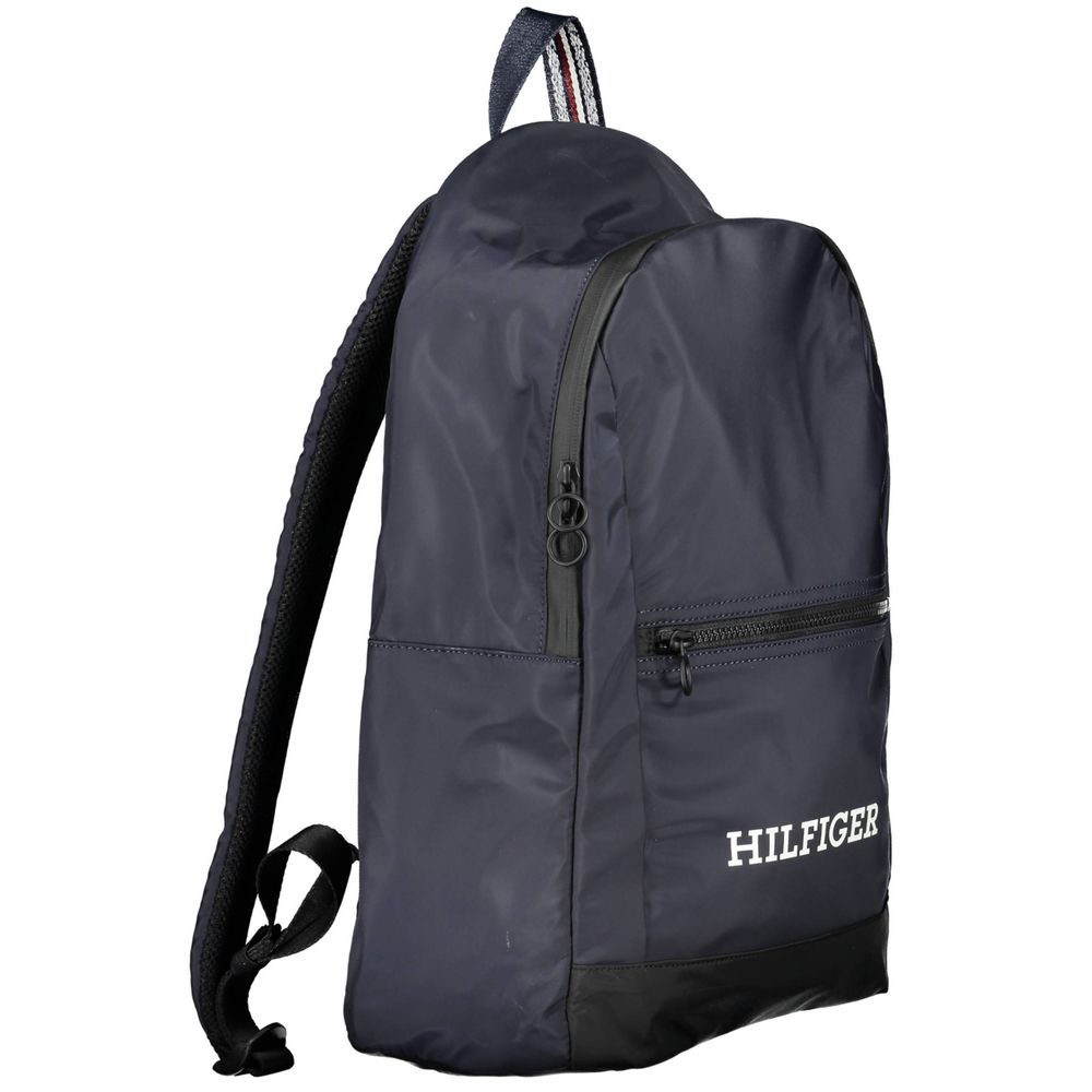 Blauer Polyester-Rucksack