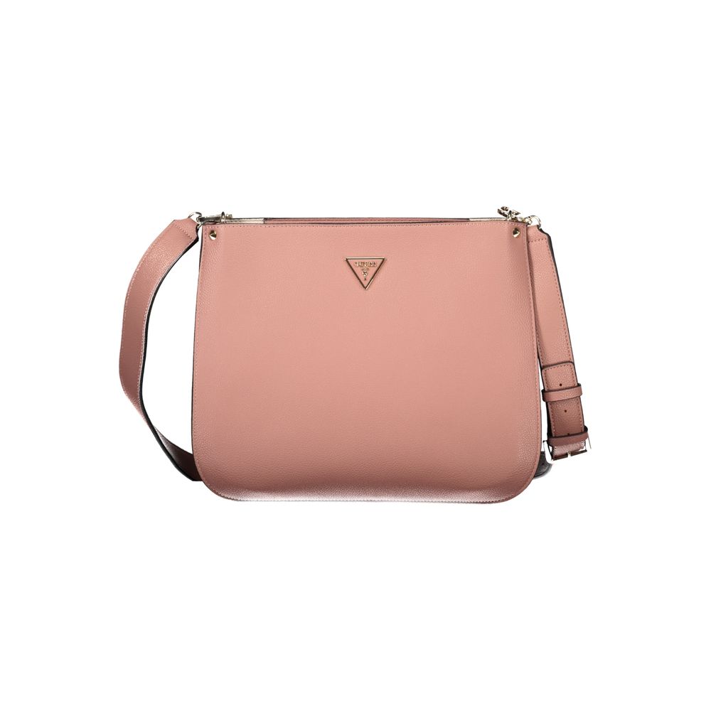 Rosa Handtasche aus Polyethylen